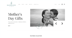 Desktop Screenshot of dandelionjewelry.com